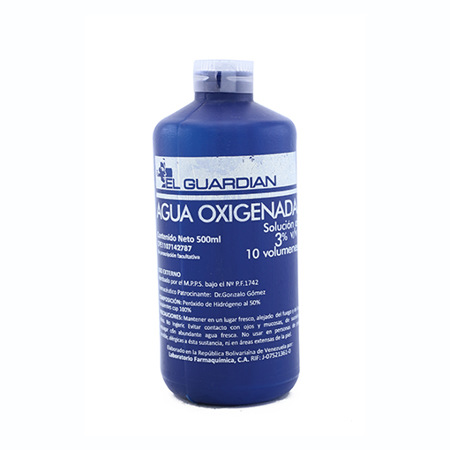 Imagen de Agua Oxigenada El Guardian 500Ml