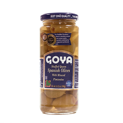 Sigo Aceitunas Españolas Con Pimentón Goya 184 Gr