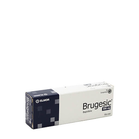 Imagen de Ibuprofeno Brugesic Comp. 600Mg X10