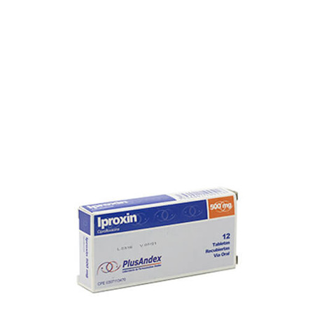 Imagen de Ciprofloxacina Iproxin Tab. 500Mg X12.