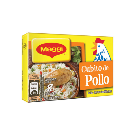 Imagen de Caldo De Pollo Maggi 92 Gr 8 Und