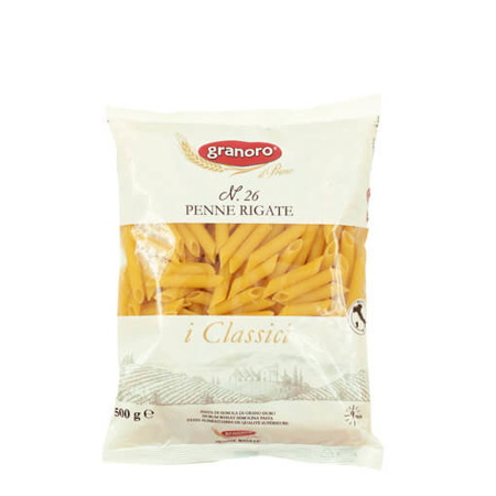 Imagen de Pasta Penne Rigate N26 Granoro 500 Gr.