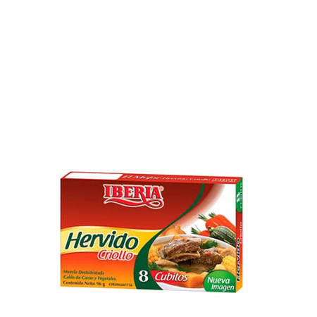 Imagen de Caldo De Hervido Criollo Iberia (8 Unidades).