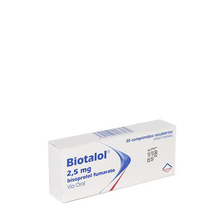 Imagen de Bisoprolol Biotalol Comp. 2,5 Mg X30