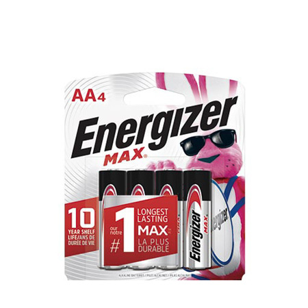 Imagen de Pilas AA Energizer Max (4 Unidades).