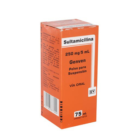 Imagen de Sultamicilina Susp. 250Mg X75Ml Genven