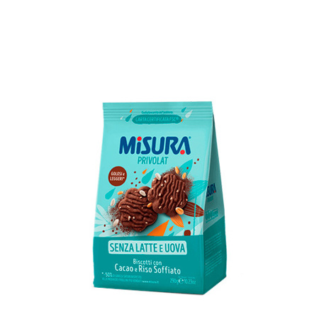 Imagen de Galleta Con Cacao Y Arroz Inflado Misura 290 Gr.