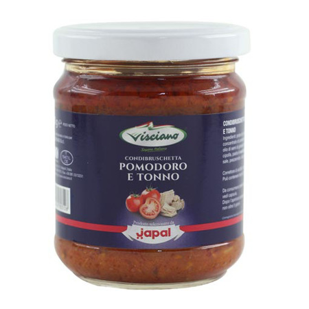 Imagen de Salsa De Tomate Y Atún Visciano 180 Gr.