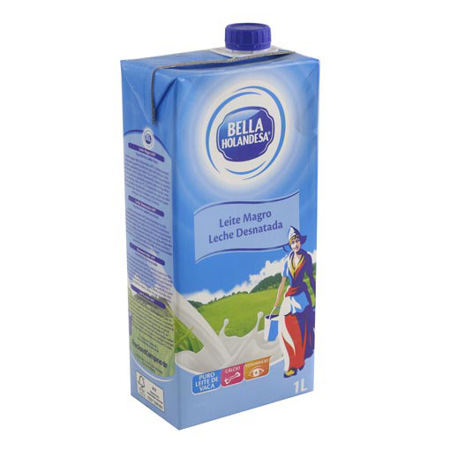 Imagen de Leche Desnatada Bella Holandesa 1 L.