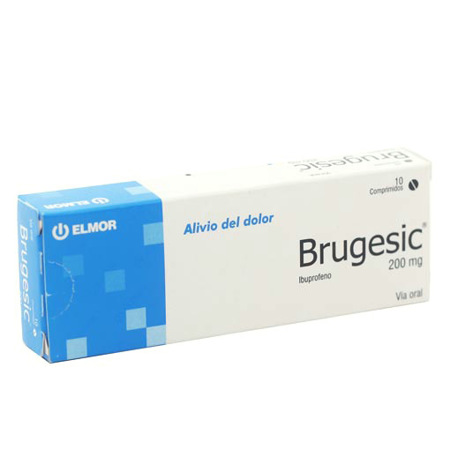 Imagen de Ibuprofeno Brugesic Tab. 200M X10