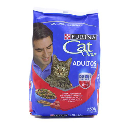 Imagen de Alimento Para Gatos Adulto Cat Chow 500 Gr.