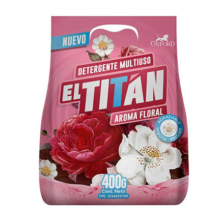 Imagen de Detergente Floral El Titan 400 Gr.