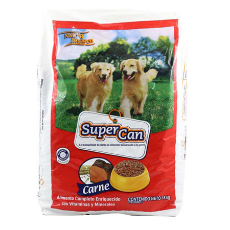 Imagen de Alimento Canino Sabor A Carne Super Can 18 K.