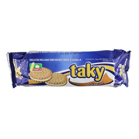 Imagen de Galleta De Vainilla Taky 240 Gr.