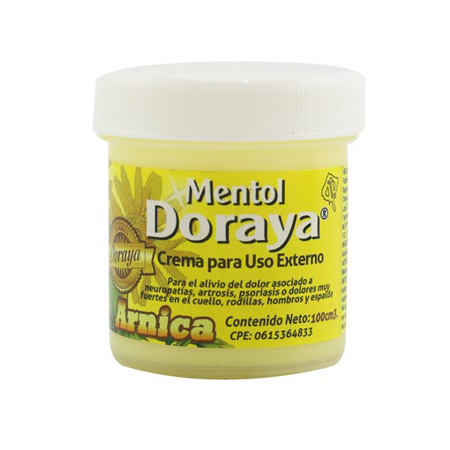 Imagen de Mentol Doraya 100G Arnica