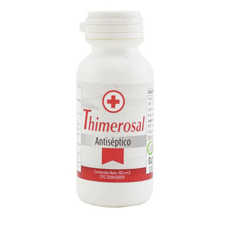 Imagen de Merthiolate Thimerosal 60Ml