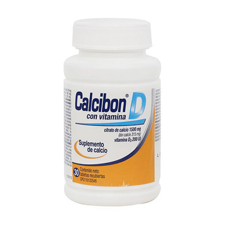 Imagen de Citrato De Calcio +D Calcibon D Tab. 1500Mg X30