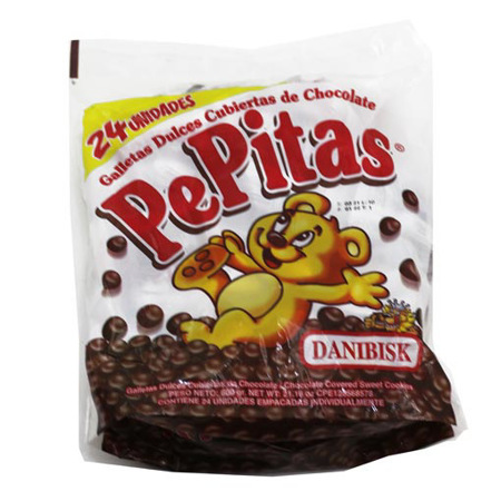 SuperMarket Sigo Costazul - Pepitas De Chocolate Danibisk 25 Gr (24  Unidades).