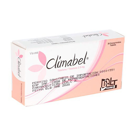 Imagen de Tibolona Climabel Comp 2.5Mg X30