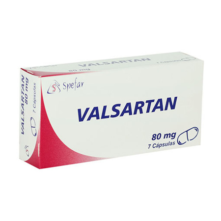 Imagen de Valsartan Cap. 80Mg X7 Spefar