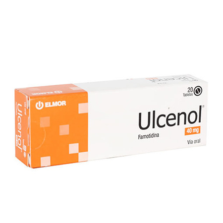 Imagen de Famotidina Ulcenol Tab. 40Mg X20