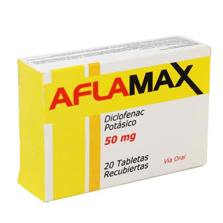 Imagen de Diclofenac Potasico Aflamax Tab. 50Mg X20