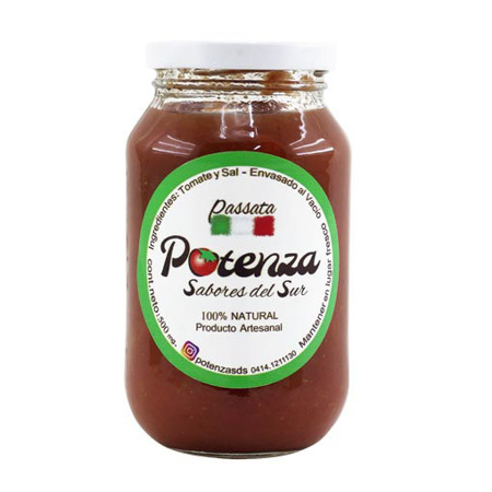 Imagen de Passata De Tomate 100% Natural Potenza 530 Gr.