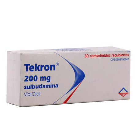 Imagen de Complejo B Tekron Comp. 200Mg X30