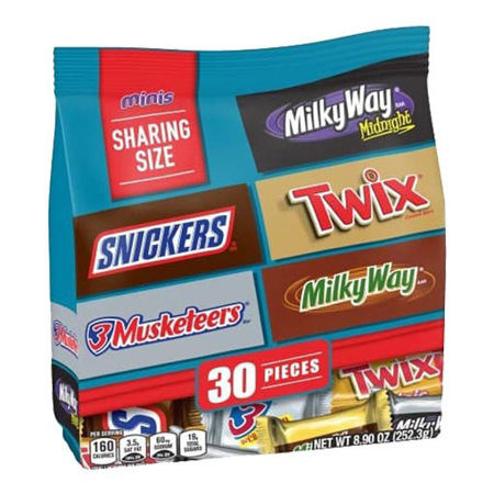 Imagen de Chocolate Mini Mix Variety Sharing 30 Und 252,3 Gr