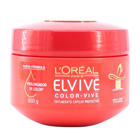 Imagen de Tratamiento Protector Color-Vive Elvive L'Oréal 300 Gr.