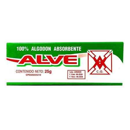 Imagen de Algodon Alve 25G