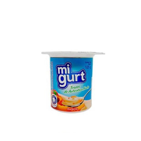 Imagen de Yogurt De Durazno Migurt 125 Gr.