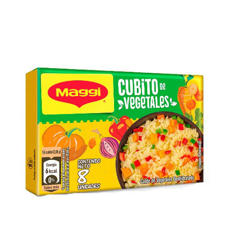 Imagen de Cubito De Vegetales Maggi (8 Unidades).