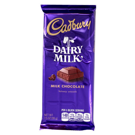 Imagen de Chocolate Dairy Milk Cadbury 113 Gr.