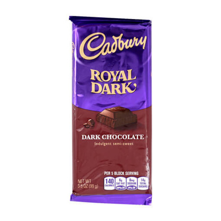 Imagen de Chocolate Royal Dark Cadbury 99 Gr.