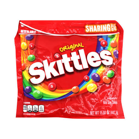 Imagen de Caramelo Original Skittles 442,3 Gr.