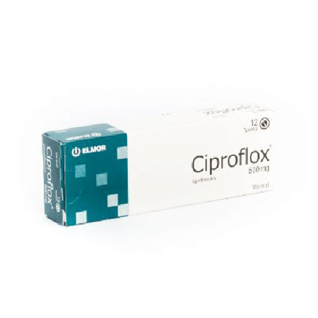 Imagen de Ciproflox Tab. 500Mg X12