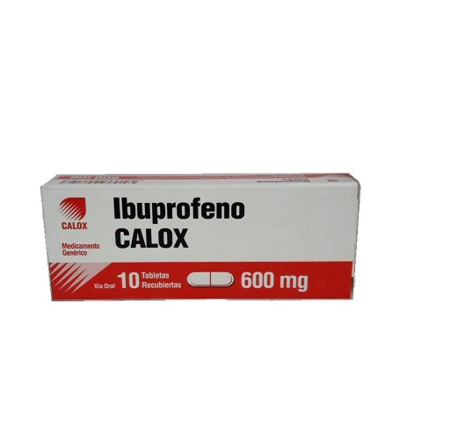 Imagen de Ibuprofeno Tab. 600Mg X 10 Calox