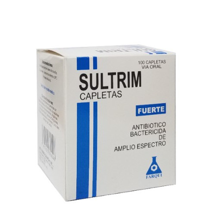 Imagen de Trimetoprim+Sulfametoxazol Sultrim Tab. 160Mg/800Mg X10