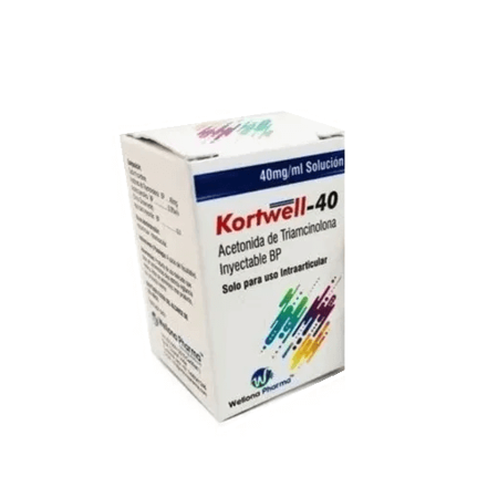 Imagen de Triamsinolona Kortwell Amp 40Mg/Ml X1