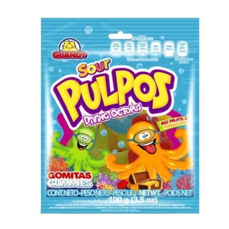 Imagen de Gomita De Pulpos Guandy 100 Gr.