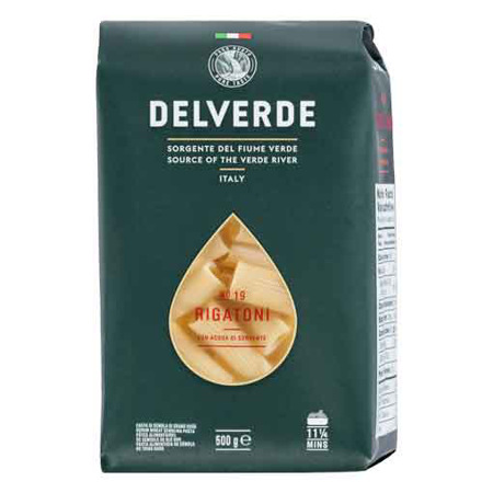 Imagen de Pasta Rigatoni N19 Delverde 500 Gr.