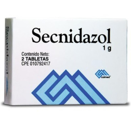 Imagen de Secnidazol Tab 1G X2 Colmed