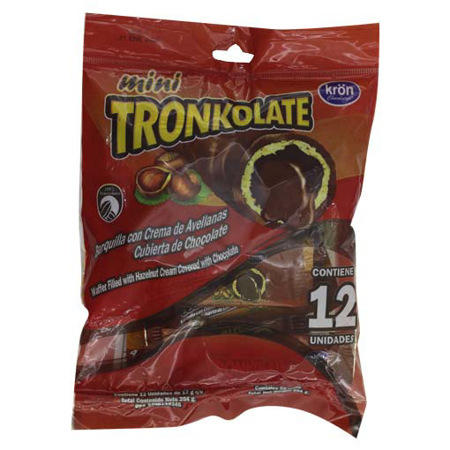 Imagen de Mini Chocolate Tronkolate Kron (12 Unidades).