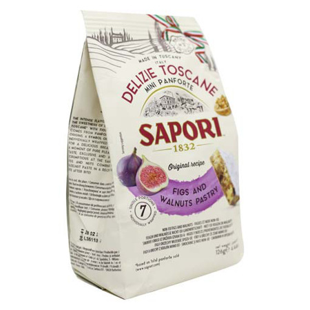Imagen de Galleta Con Higos Y Nueces Sapori 126 Gr.