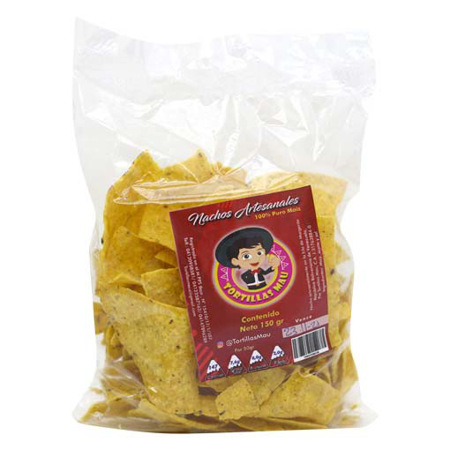 Imagen de Nachos Artesanales De Maiz Mau 150 Gr.