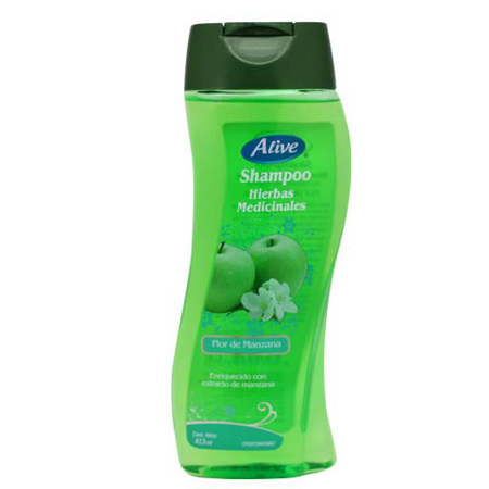 Imagen de Champú Flor Manzana Alive Herbal 413 Ml.