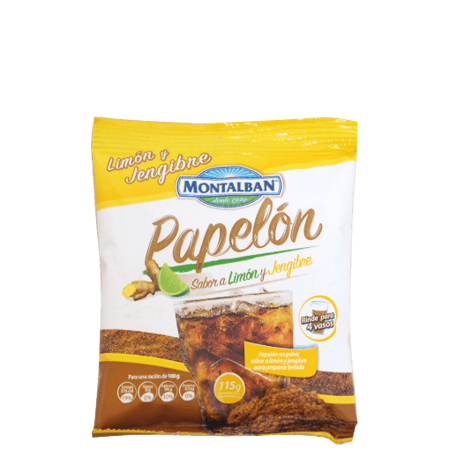 Imagen de Papelón Con Sabor Jengibre Montalban 115 Gr.