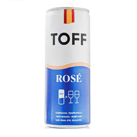 Imagen de Vino Rosado Toff 0.250 L.