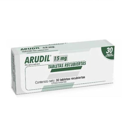 Imagen de Rivaroxaban Arudil Tab. 15Mgx30.